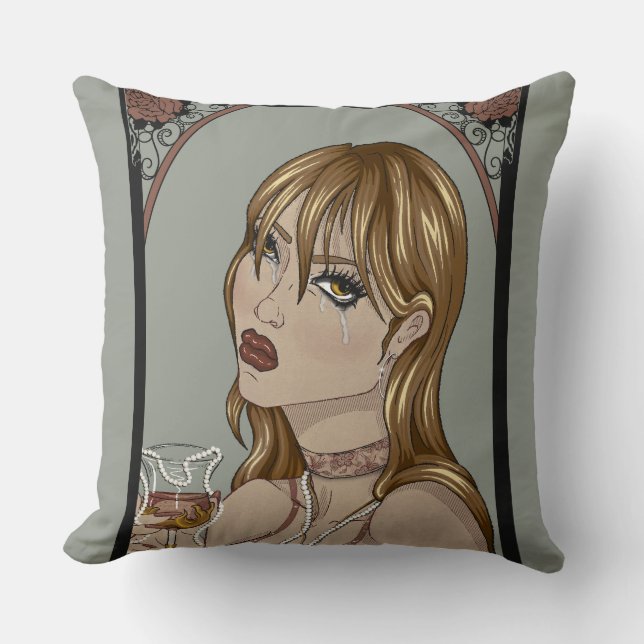 Art nouveau kudde (Framsida)