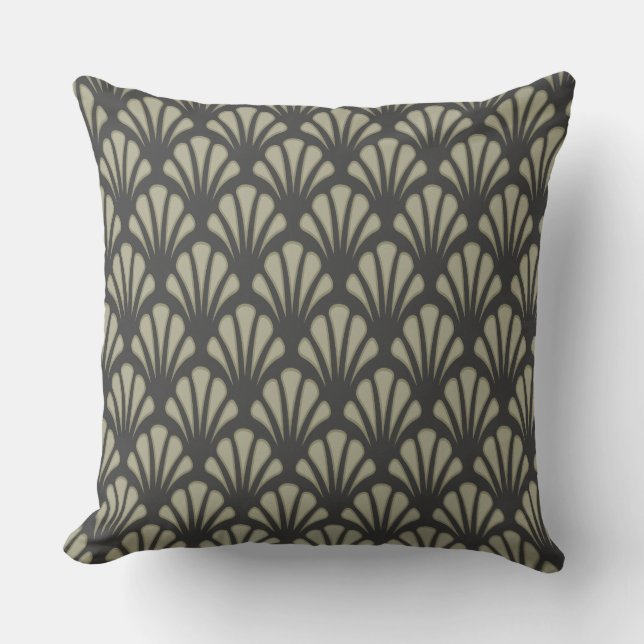 art nouveau-kudde kudde (Framsida)