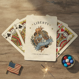 Art Nouveau Lady Liberty USA 250 Motiv ID1303 Casinokort