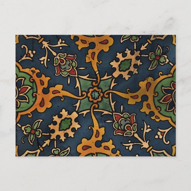 Art nouveau l'Art Arabiska Vykort (Framsida)