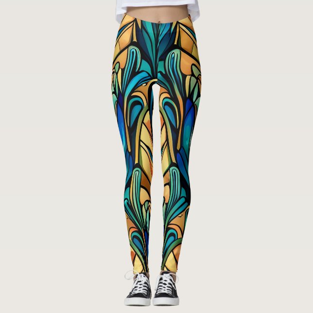 Art nouveau leggings (Framsida)