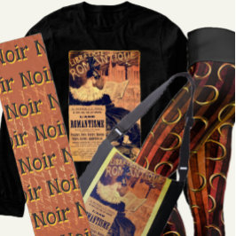 Art nouveau librairie romantisk gotisk grasset t shirt