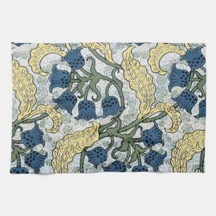 Art Nouveau Liljekonvalj Verneuil Kökshandduk