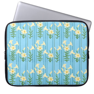 Art nouveau liljor laptop fodral