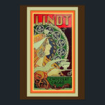 Art nouveau Lindt Chocolat Cacao 13 x 19 Poster<br><div class="desc">Nice Lindt Chocolat Cacao,  Art Noveau,  Poster 13 x 19</div>