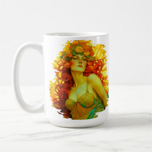 Art nouveau Litha Kaffemugg
