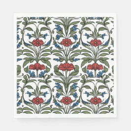 Art nouveau Lotus Pappersservett