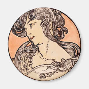Art nouveau magnet