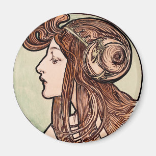 Art nouveau magnet
