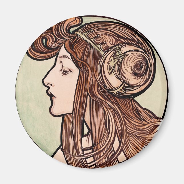 Art nouveau magnet (Framsidan)