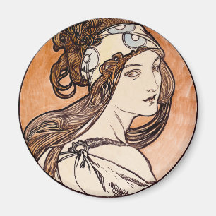 Art nouveau magnet