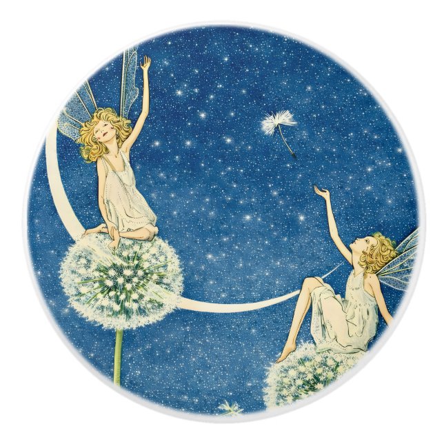 Art Nouveau Maskrosälva Illustration Knopp (Framsidan)