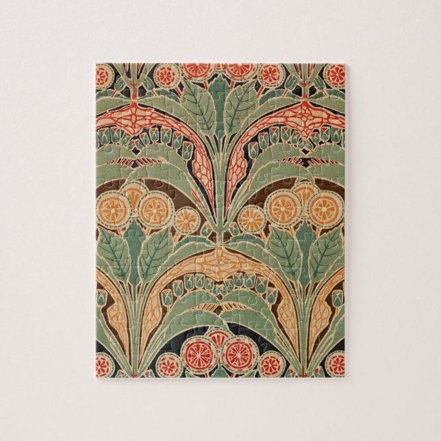 Art nouveau Mönster #3 vid Emporio Moffa Pussel (Vertikal)