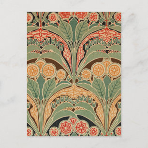 art nouveau Mönster #3 vid Emporio Moffa Vykort