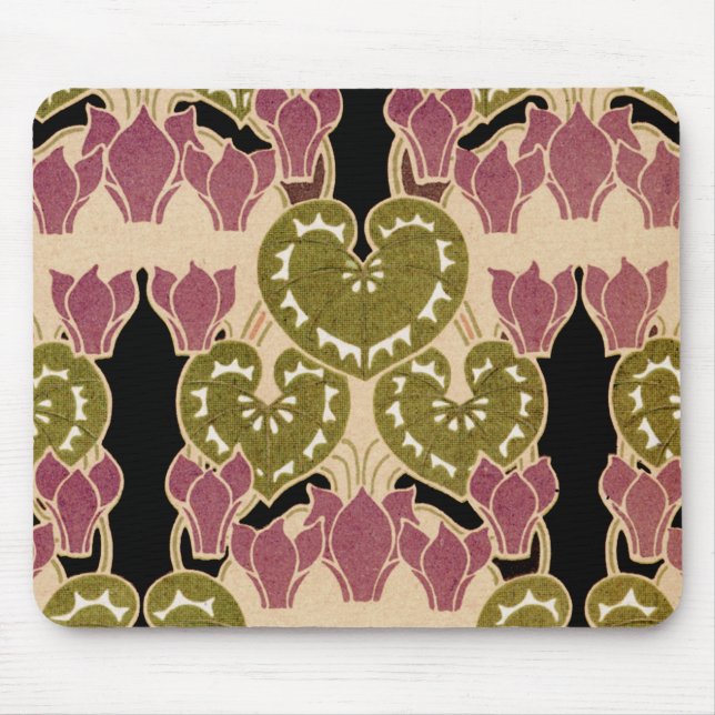 Art nouveau mönster #4 musmatta (Framsidan)