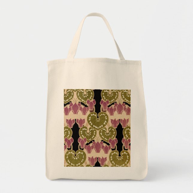 Art nouveau mönster #4 tygkasse (Framsidan)