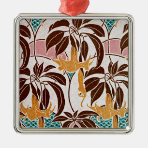 Art nouveau Mönster #5 på Emporio Moffa Julgransprydnad Metall
