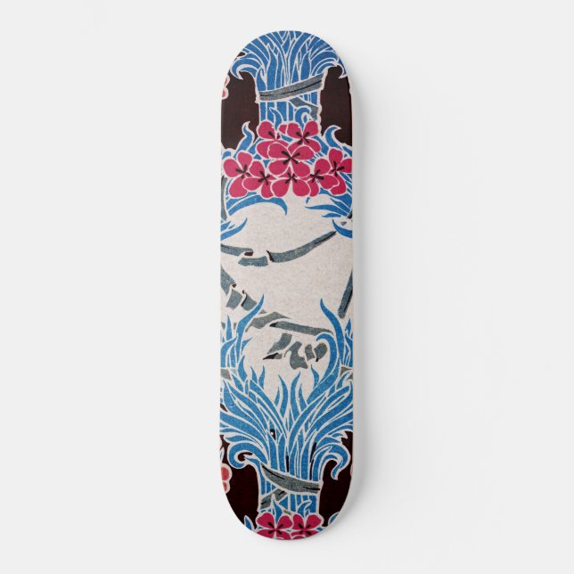 Art nouveau mönster #6 skateboard bräda 20,5 cm (Framsida)