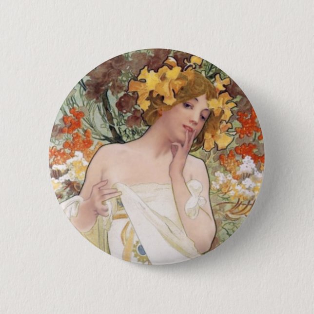 Art nouveau - Mucha - Parfym Ad Knapp (Framsida)