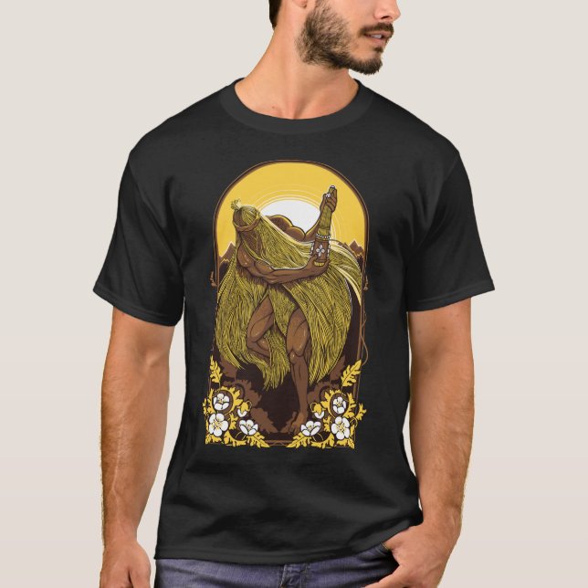 Art nouveau Obaluae Classic T-Shirt Copy (Framsida)