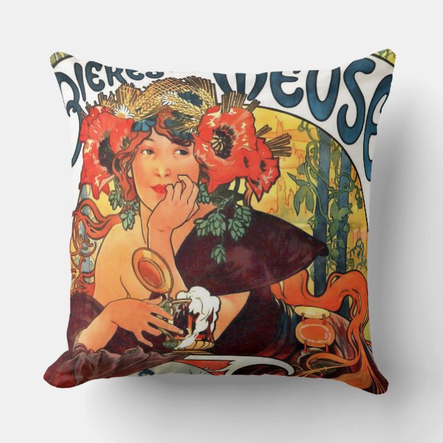 Art Nouveau ölreklam 1897 Kudde (Framsida)