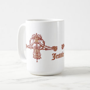 Art nouveau Ornament av Jessie Marion Kung Kaffemugg