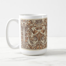 Art nouveau över hela Mönster Kaffemugg