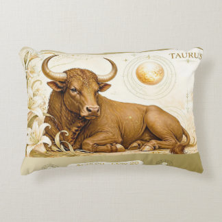 Art Nouveau Oxen Dekorativ Kuddslang Prydnadskudde