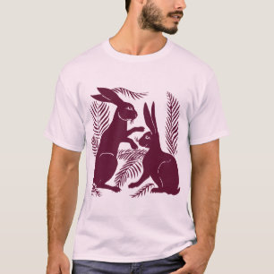 Art nouveau par av kanterna De Morgan och Morris T Shirt