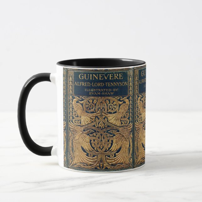 Art nouveau Peacock Mugg (Vänster)