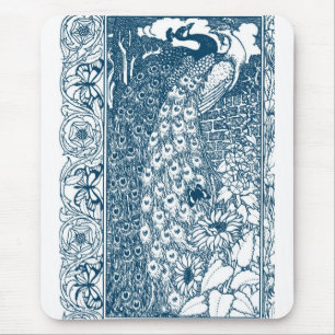 Art nouveau Peacock Musmatta