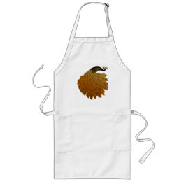 Art nouveau Peacock Will Bradley Långt Förkläde