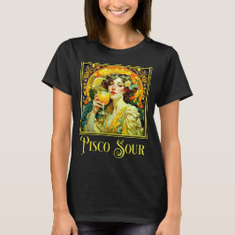 Art nouveau Pisco Sour T Shirt