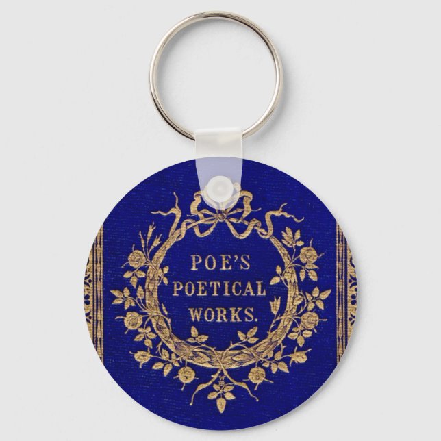 Art nouveau Poe Nyckelring (Framsida)