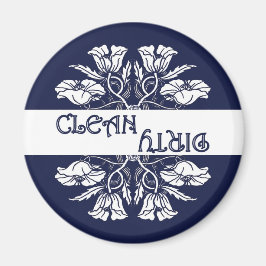 Art nouveau Poppy Dishwasher Magnet