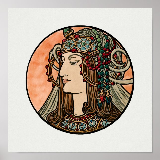 Art nouveau poster (Framsidan)