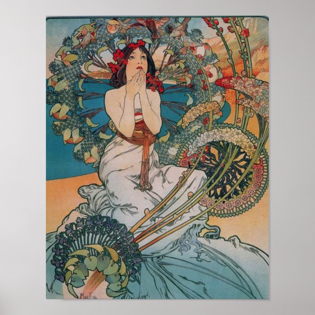 Art nouveau Poster (Framsidan)