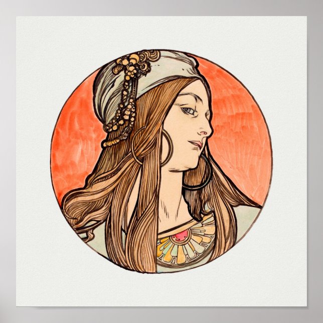 Art nouveau poster (Framsidan)