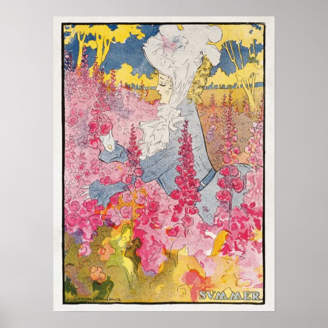 Art nouveau Poster (Framsidan)