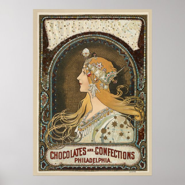 Art nouveau Poster (Framsidan)