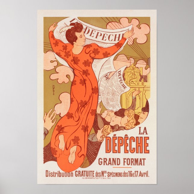 Art nouveau Poster (Framsidan)