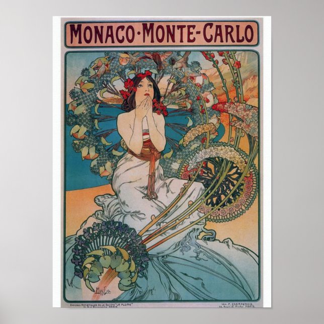 Art nouveau Poster (Framsidan)