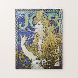 Art Nouveau Poster by Alphonse Mucha - Job Girl Pussel