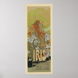 Art nouveau Poster - Iris