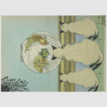 Art nouveau Poster katter - avskärmning av frågepa