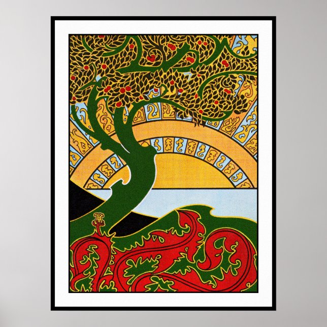 Art nouveau Poster: La Libre Esthetique Poster (Framsidan)