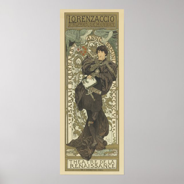 Art nouveau Poster - Mucha' (Framsidan)