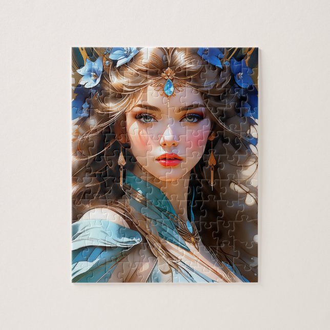 Art nouveau präglades av en återgång till naturali pussel (Vertikal)