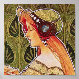 Art nouveau: Privat-Livemont "Biscuits" Poster