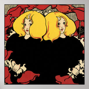 Art nouveau Reklam Poster av Ethel Reed